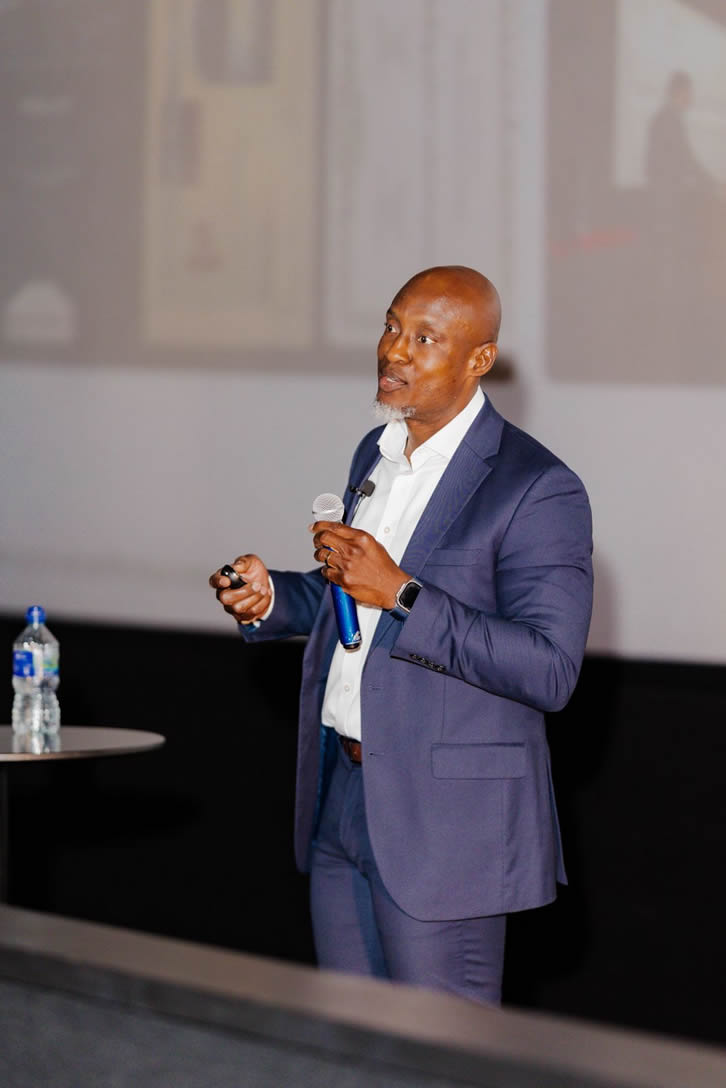 Clement Kwegyir-Afful speaking
